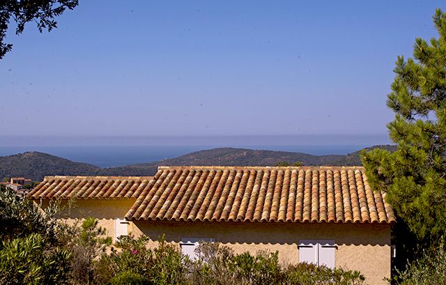 Des gîtes corses au milieu du maquis.