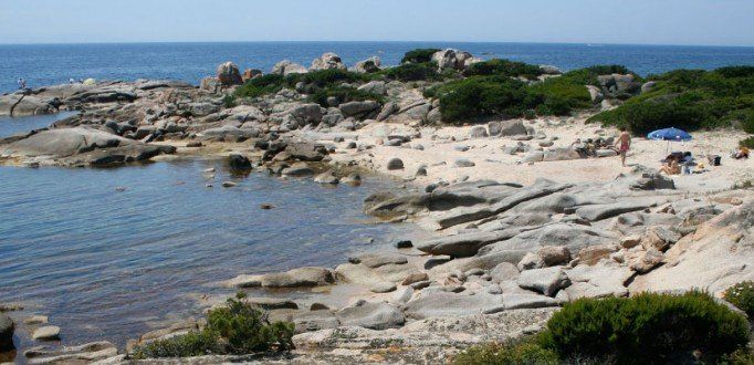 Passeggiata sulla spiaggia di Testa